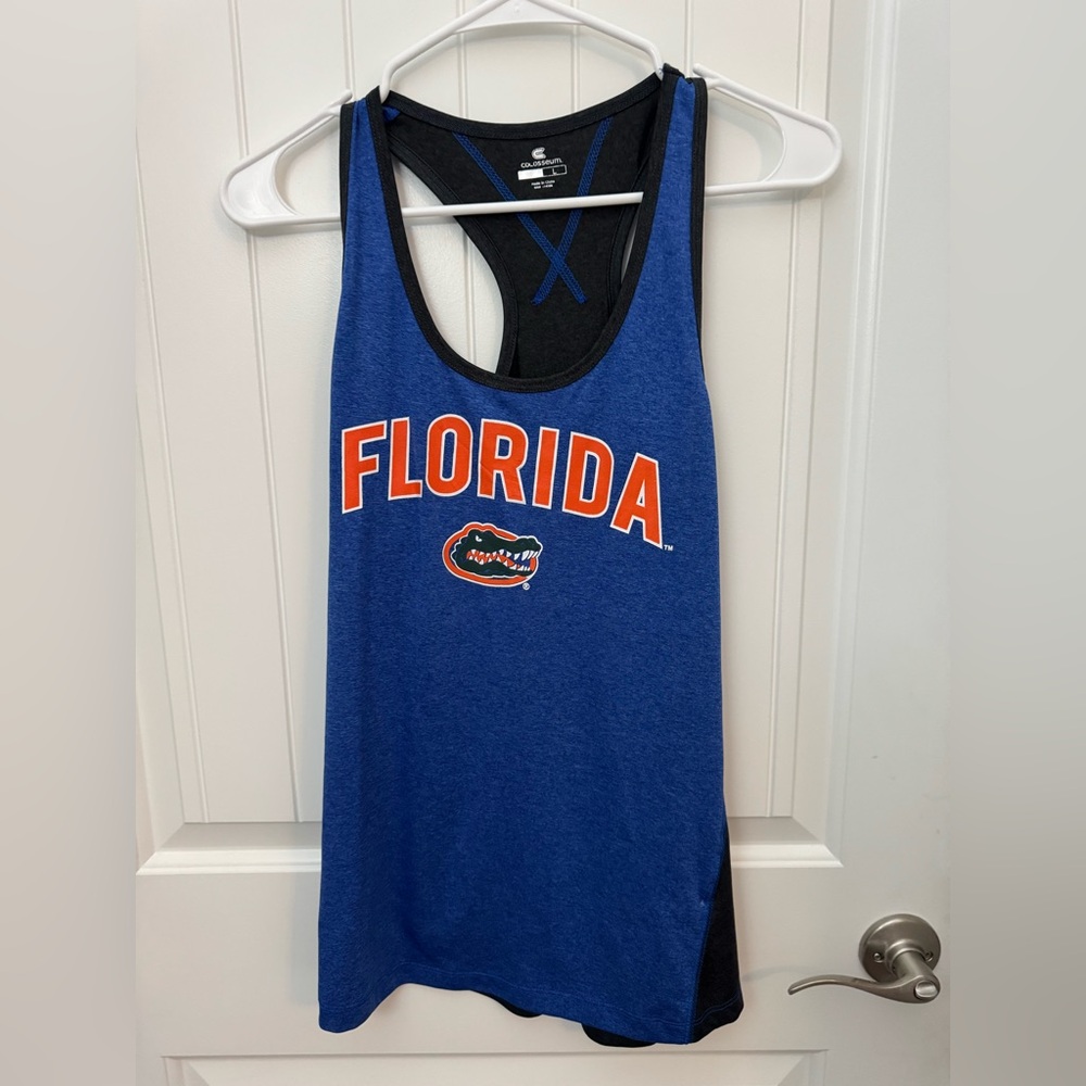 Colosseum university of Florida black and Blue Athletic Tank women’s large #103